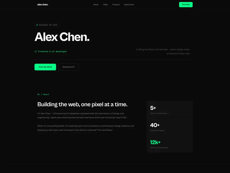 Alex Pfolio