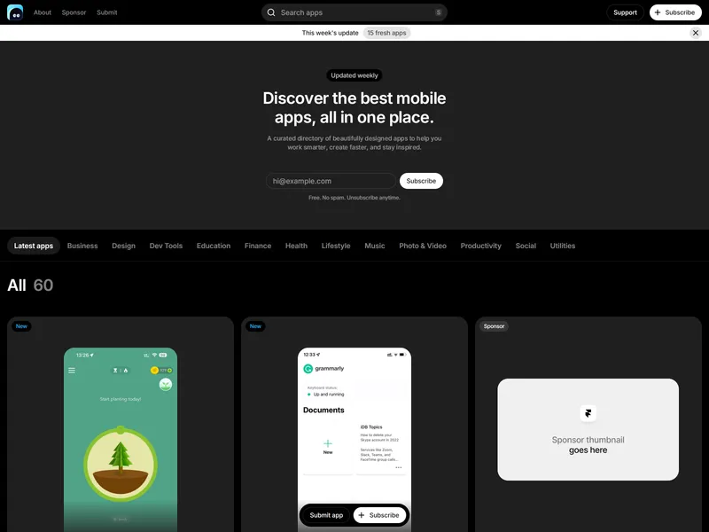 App Curation