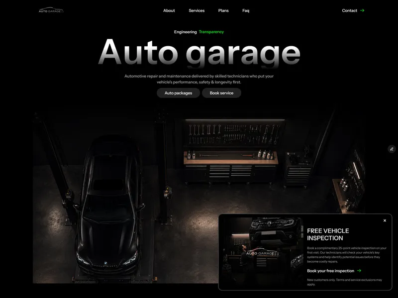 Auto garage