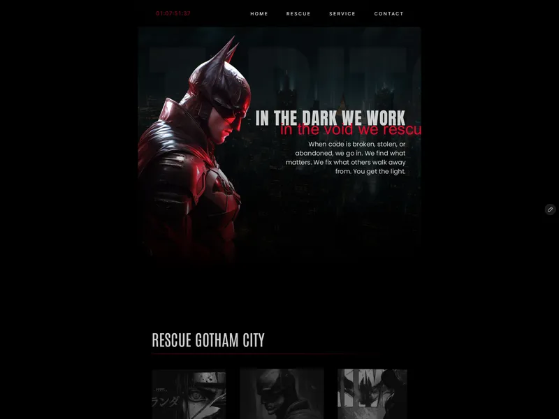 Batman Landing