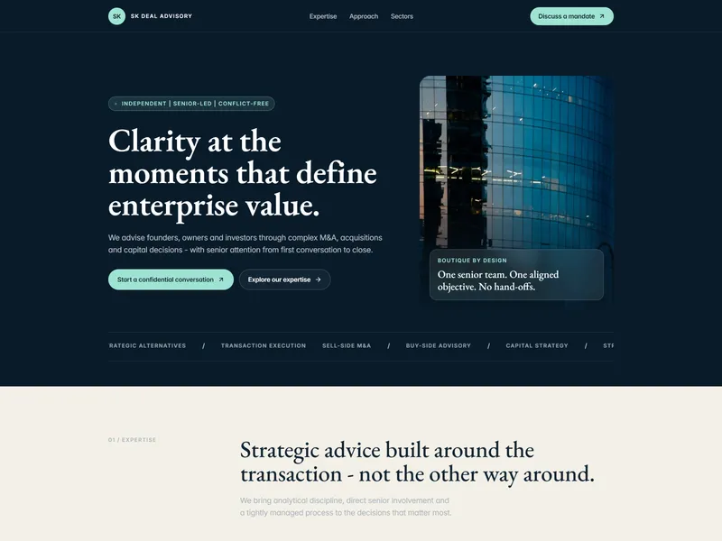 Boutique Advisory