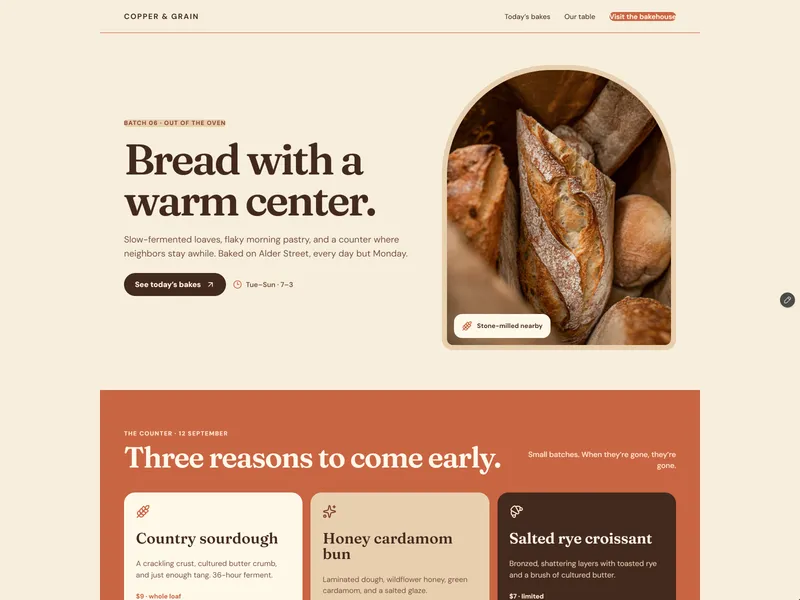 Copper & Grain