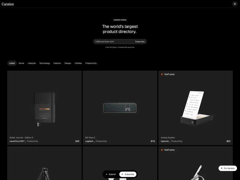 Curated