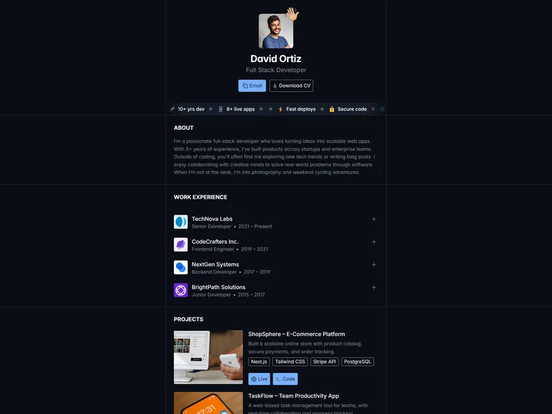 CVita - CV Template