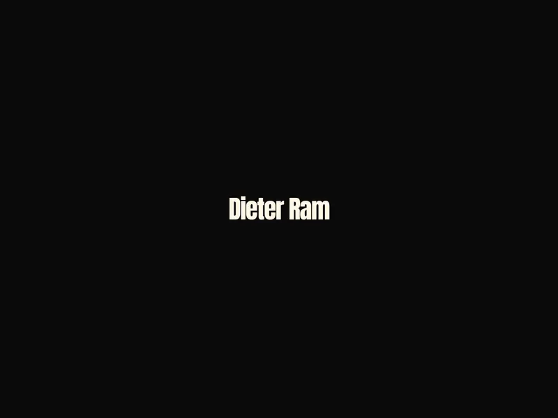 Dieter Rams
