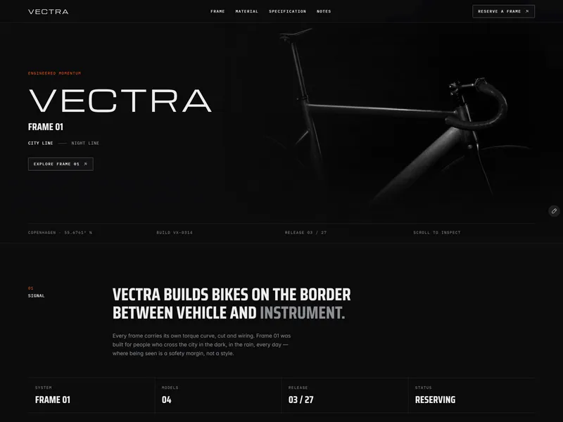 E-Bike Brand Site