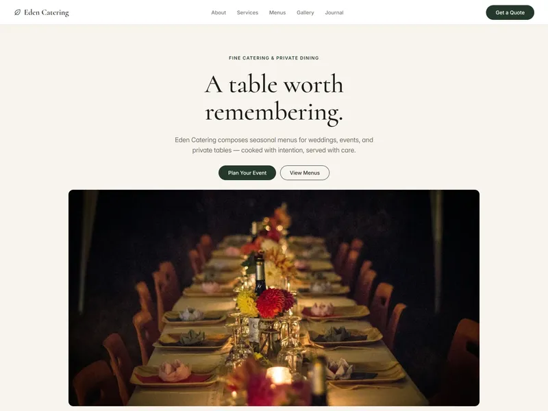 EdenCatering
