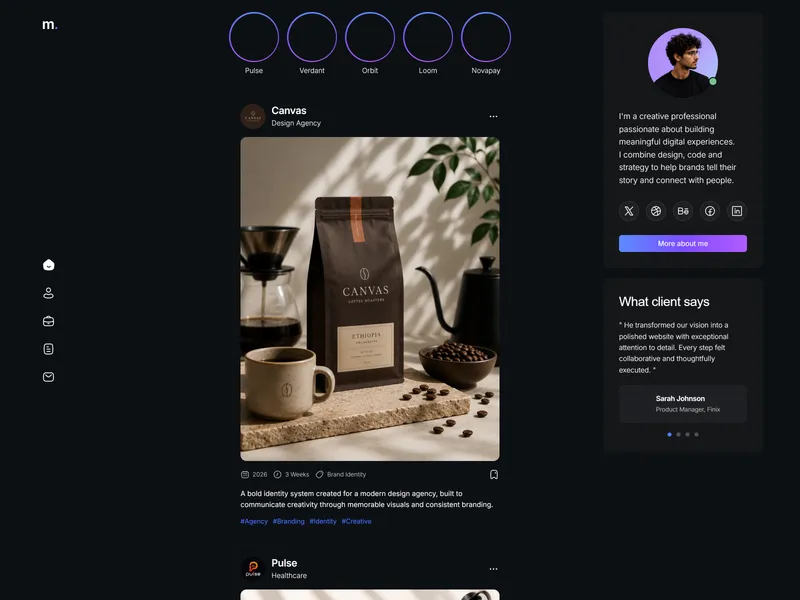 Feedfolio