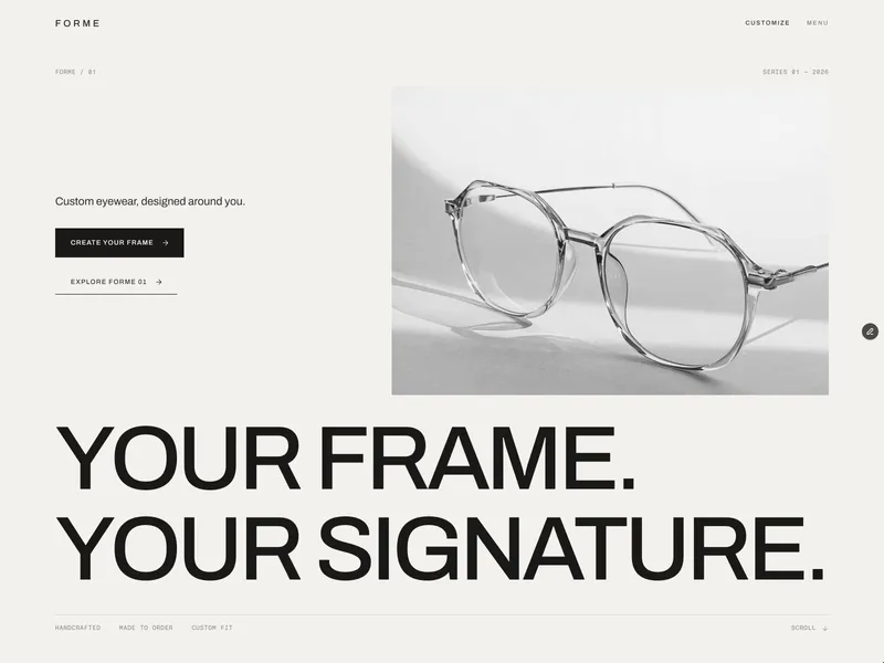 Forme Glasses
