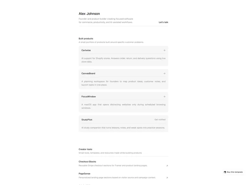 FounderFolio