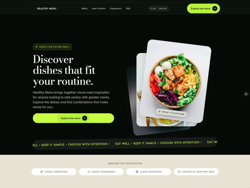 Healthy Menu