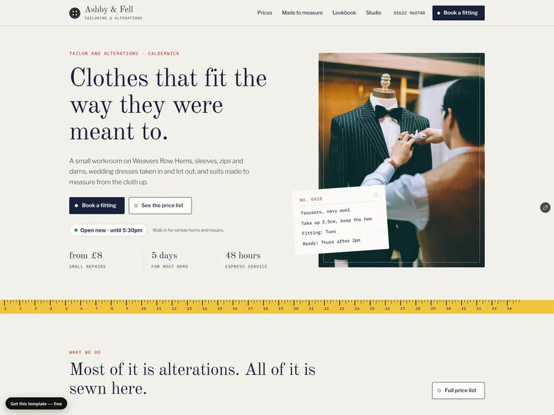 Hem Tailoring