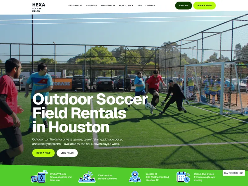 Hexa Soccer Fields