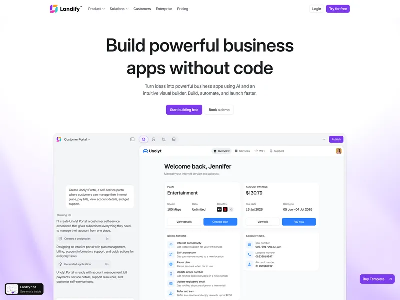 Landify UI