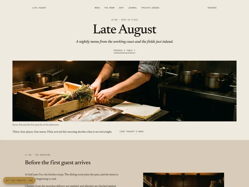 Late August