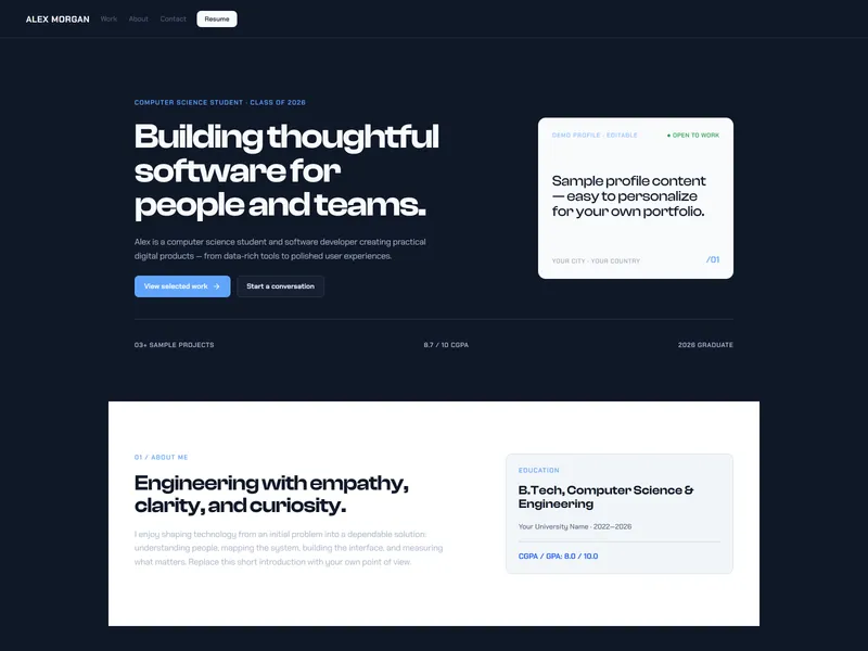 Launchfolio