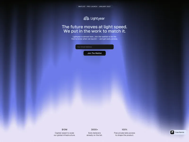 Lightyear Waitlist