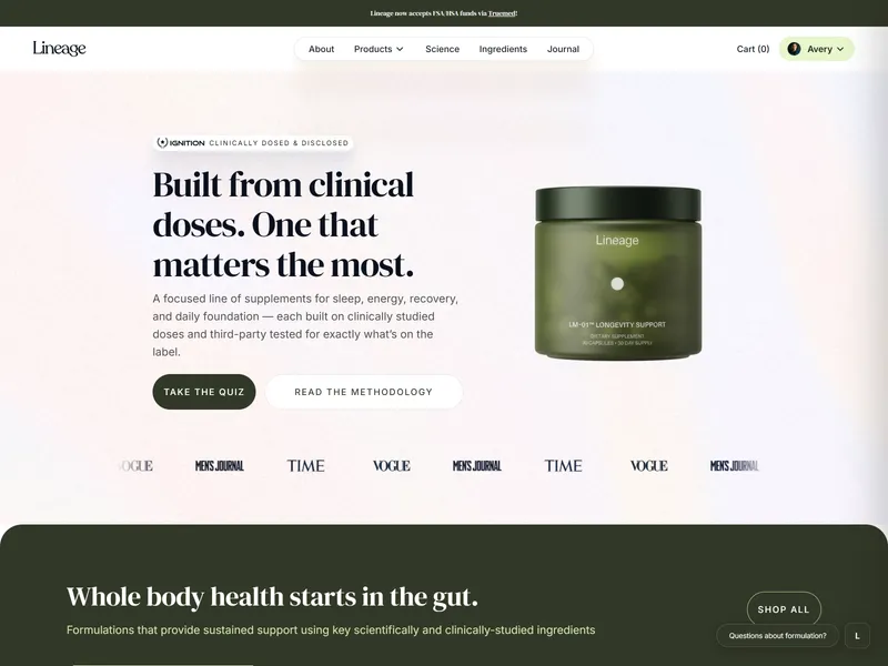 Lineage Supplement