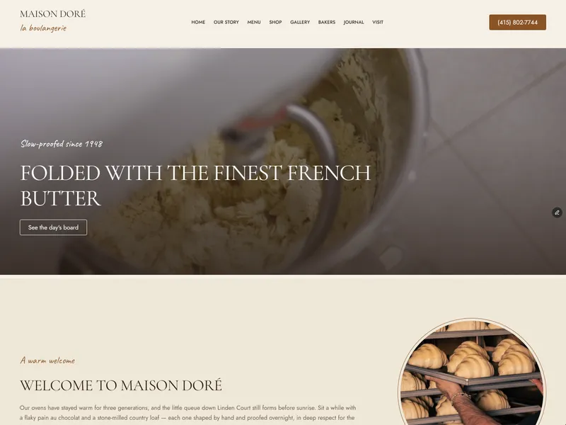 Maison Doré cafes