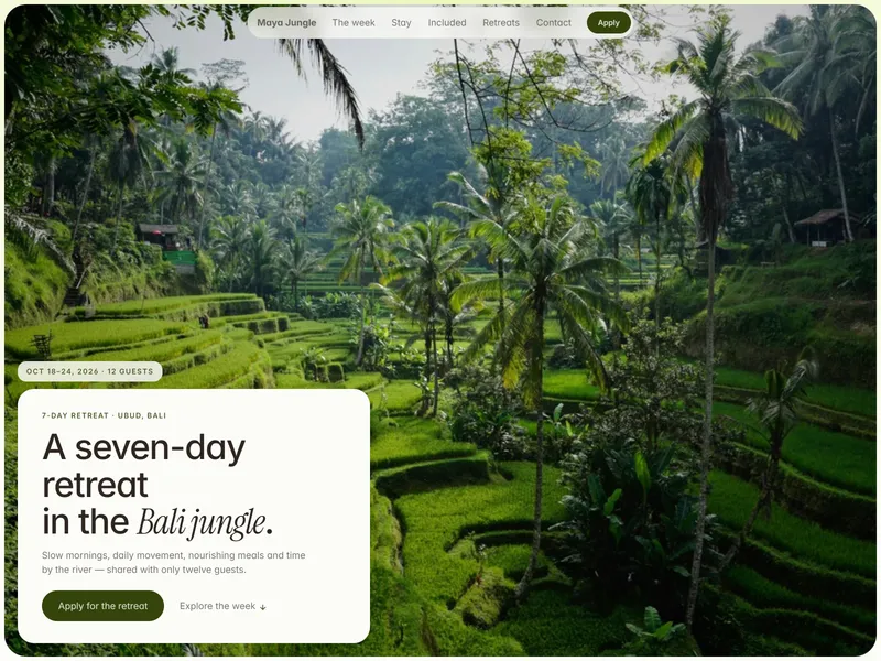 Maya Jungle