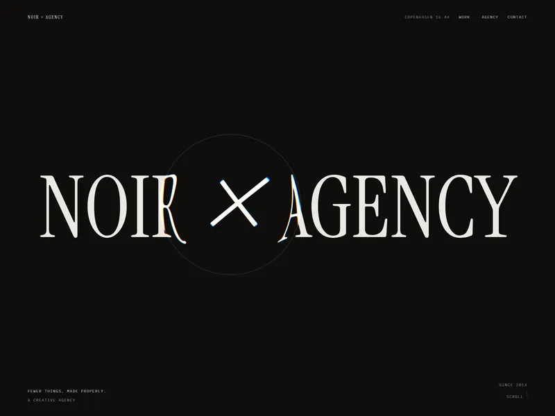 Noir Glass Lens