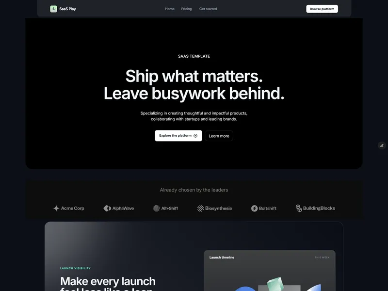 Play Fintech Site