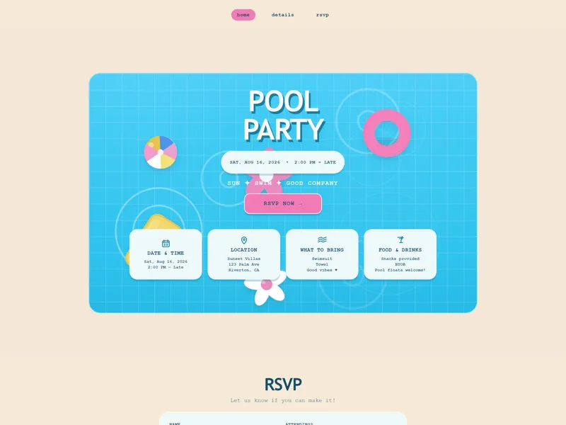 Pool Party