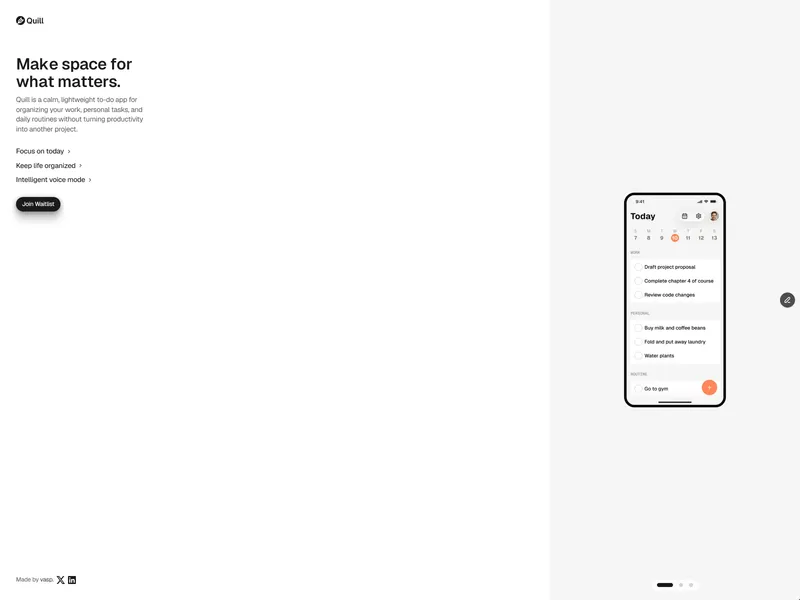 Quill App