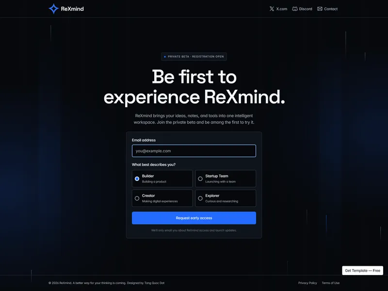 ReXmind Waitlist