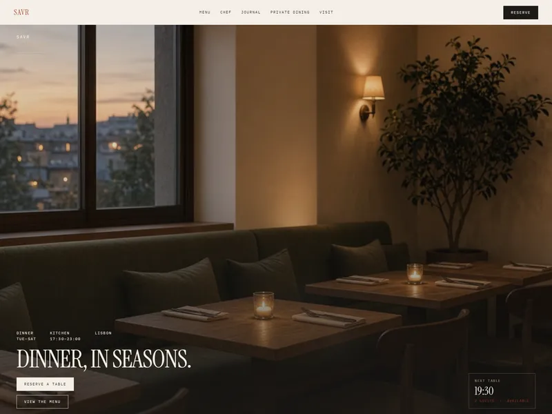 SAVR Restaurant