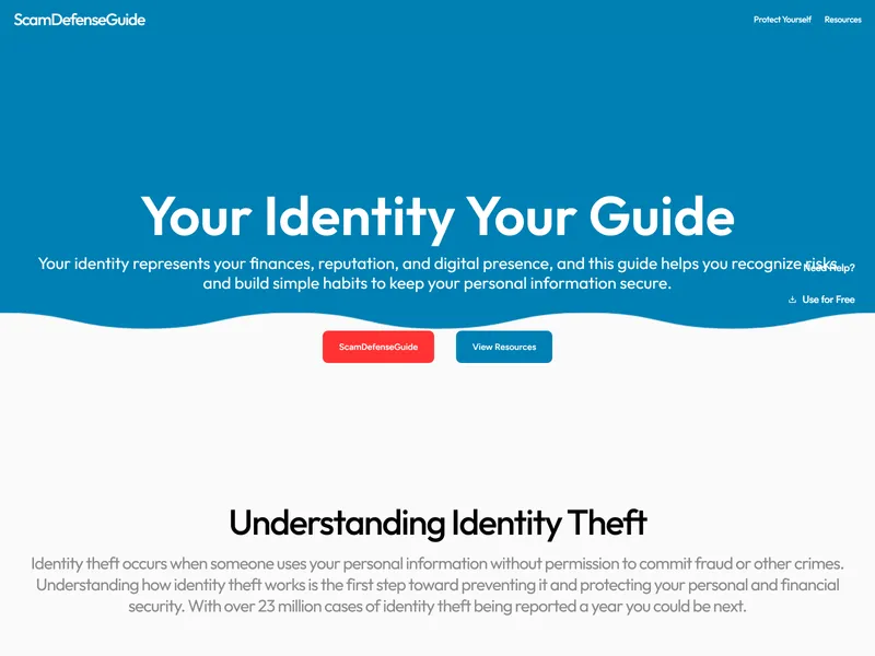ScamDefenseGuide