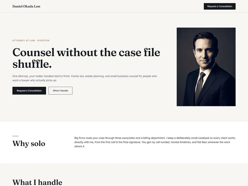 Solo Counsel