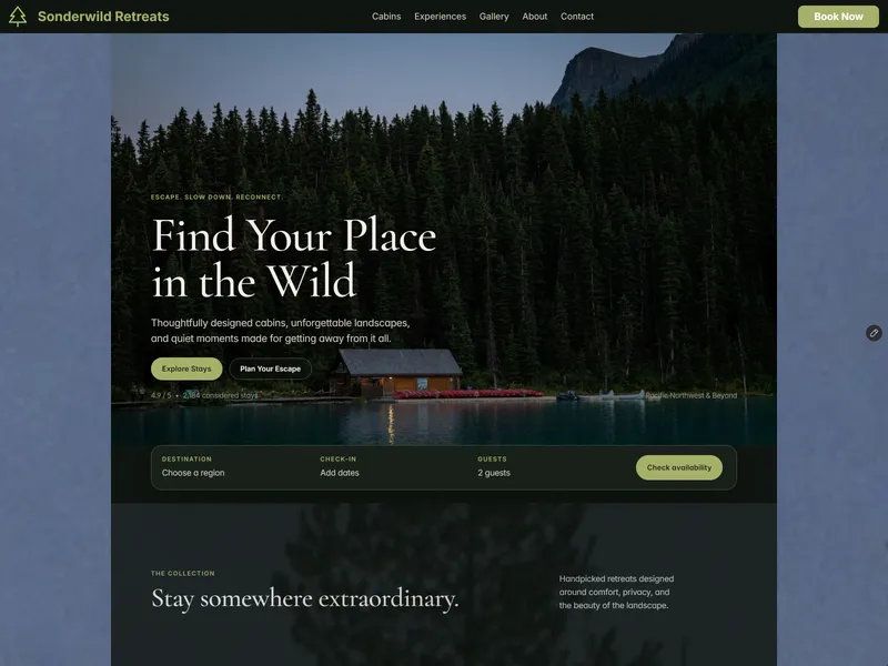 Sonderwild Retreats