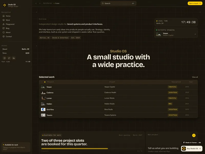 Studio OS