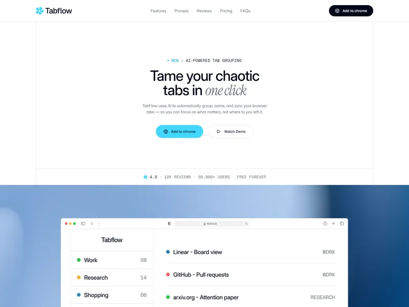 Tabflow