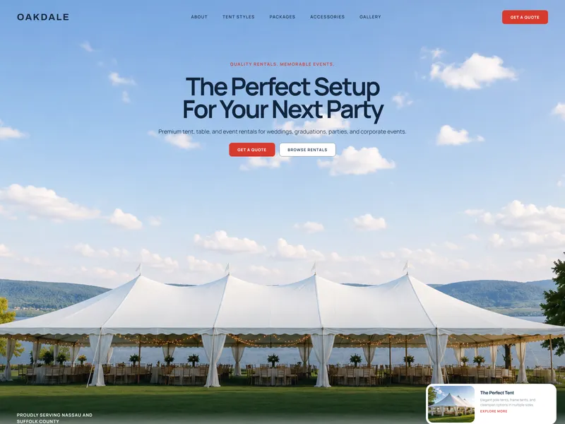 Tent Rental
