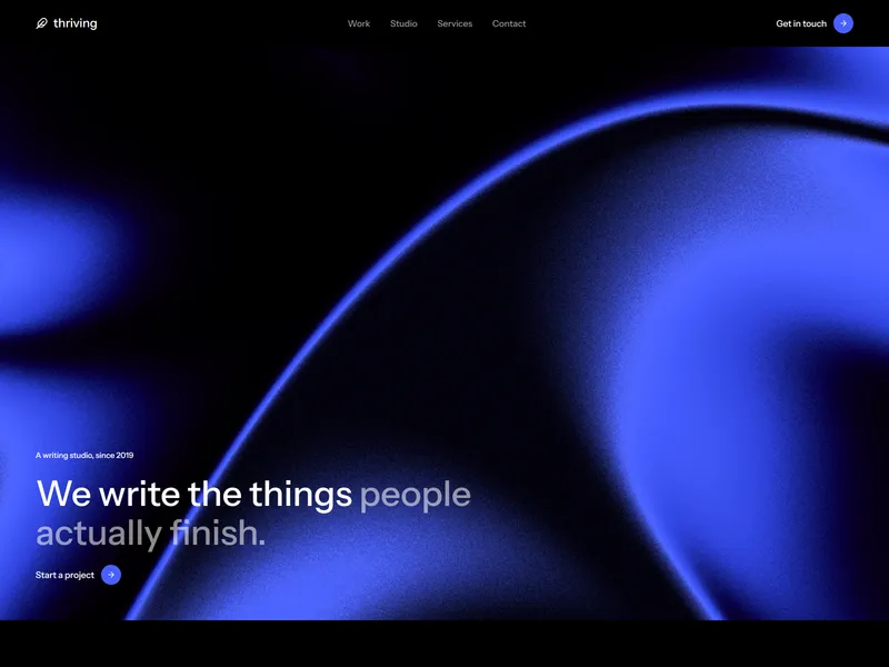 Thriving Writing
