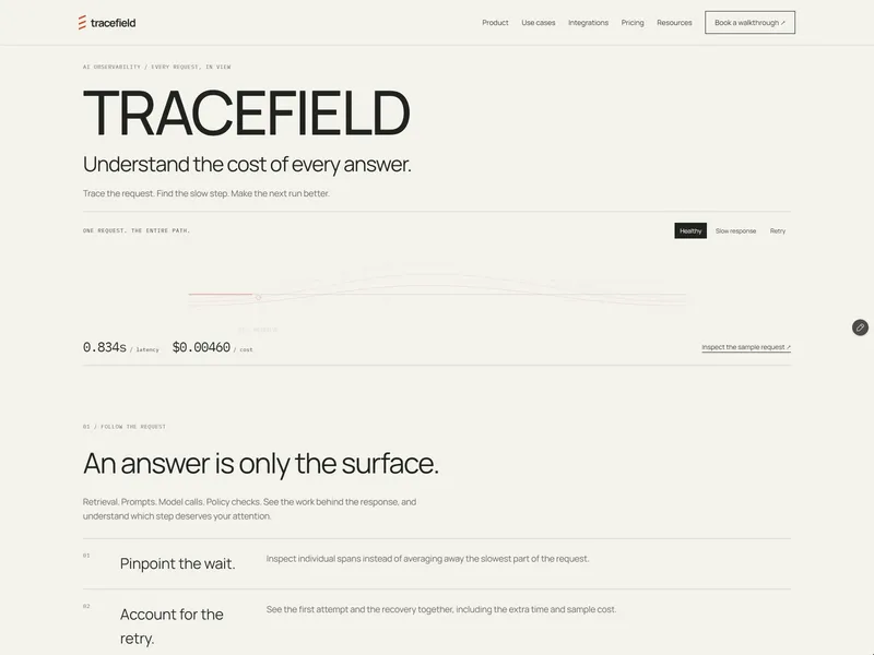 Tracefield