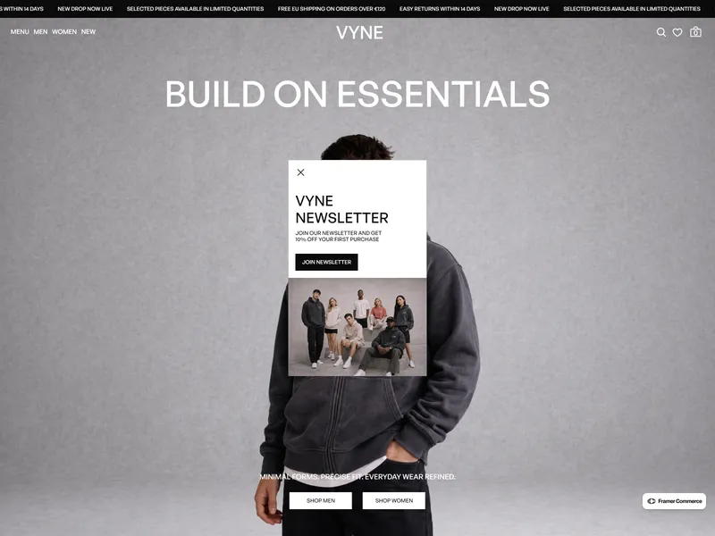 VYNE Shop