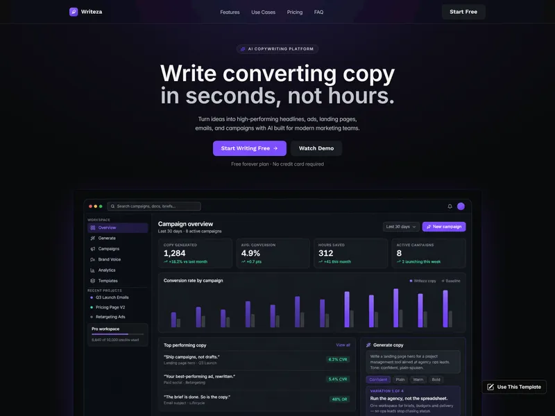 Writeza App
