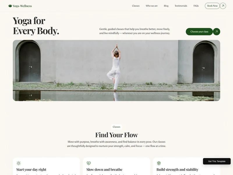 Yoga Wellness