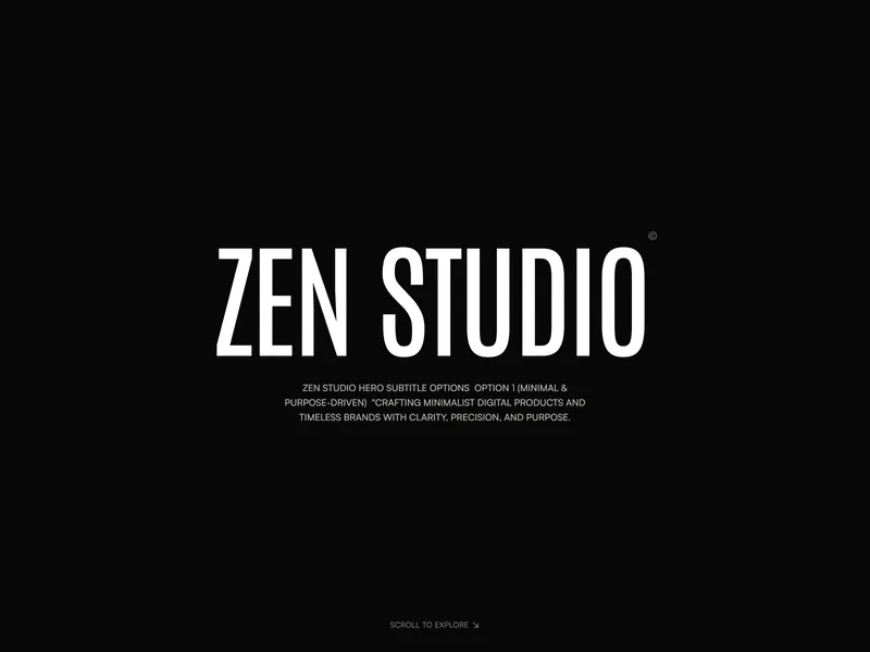 Zen Studio